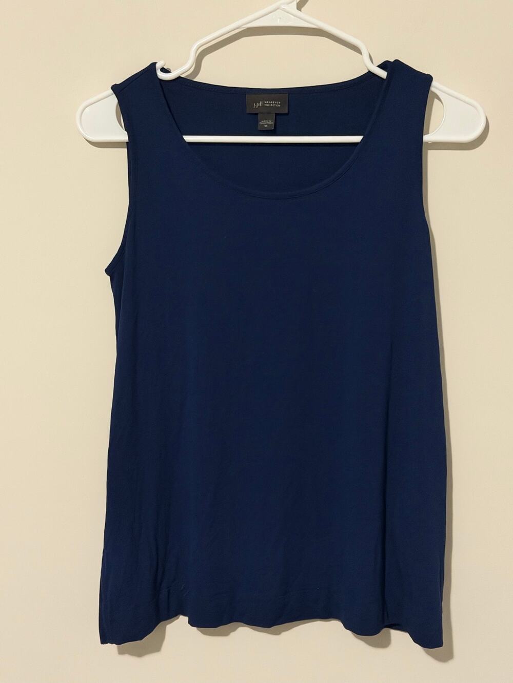 J.Jill Wearever Collection Navy Blue Tank Top Size XS